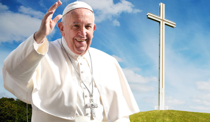 Papal cross in phoenix park, dublin, ireland